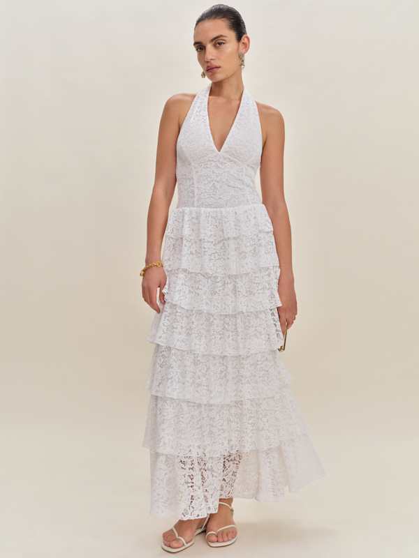 Astara Dress - White